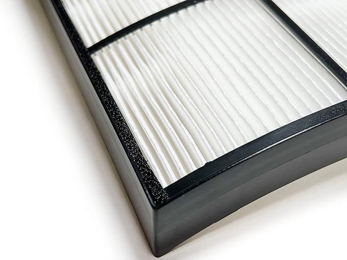 Nispira PECOMFIL Breeze Filter Replacement For Purezone Breeze Tabletop Air Purifier PECOMPAP 2-in-1 True HEPA Activated Carbon 1 Pack