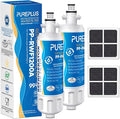 PUREPLUS 469690 LT700P Replacement for LG Kenmore Elite 9690, ADQ36006102, ADQ36006101, LFXS30766S, LFX28968ST, LFX31925ST, LFX31945ST, RWF1052, LT120F, Refrigerator Water and Air Filter Combo, 2Pack