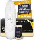 Plug in Wall Waterless Diffuser + My Way Ocean Hotel Essential Oils 4 Fl Oz Included Coverage Up to 500 SqFt Smart Bluetooth App Control Scent Air Machine for Home and Office Ideal for Aromatherapy.