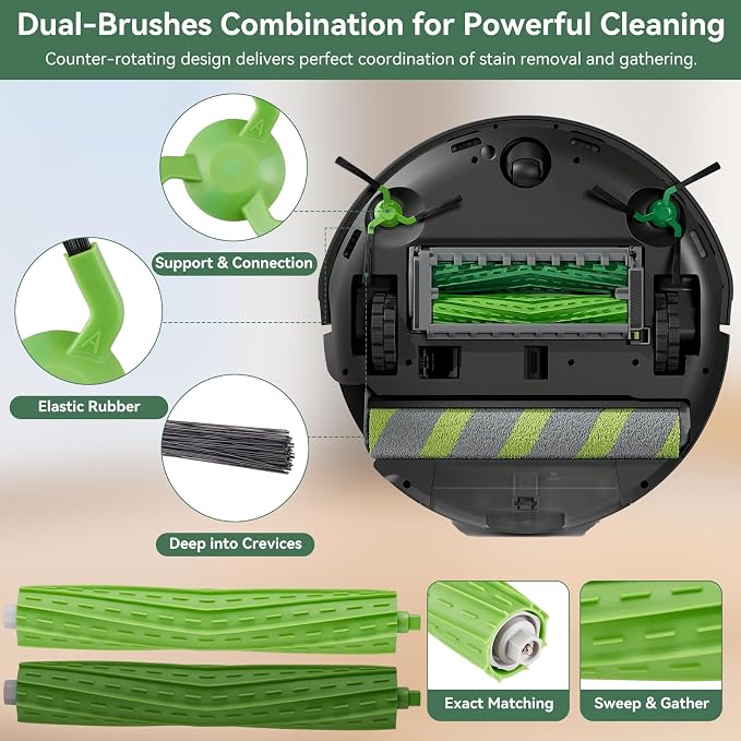 21 Pcs Replacement Parts for iRobot Roomba Max 705 Combo / 706 Combo Robot - Image 3