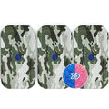 3 Packs Gun Safe Dehumidifier 40 Gram Reusable Indicating Silica Gel Desiccant Canister- Camouflage Rechargeable Humidity Moisture Absorbs for Car Closet Cabinet Storage Box