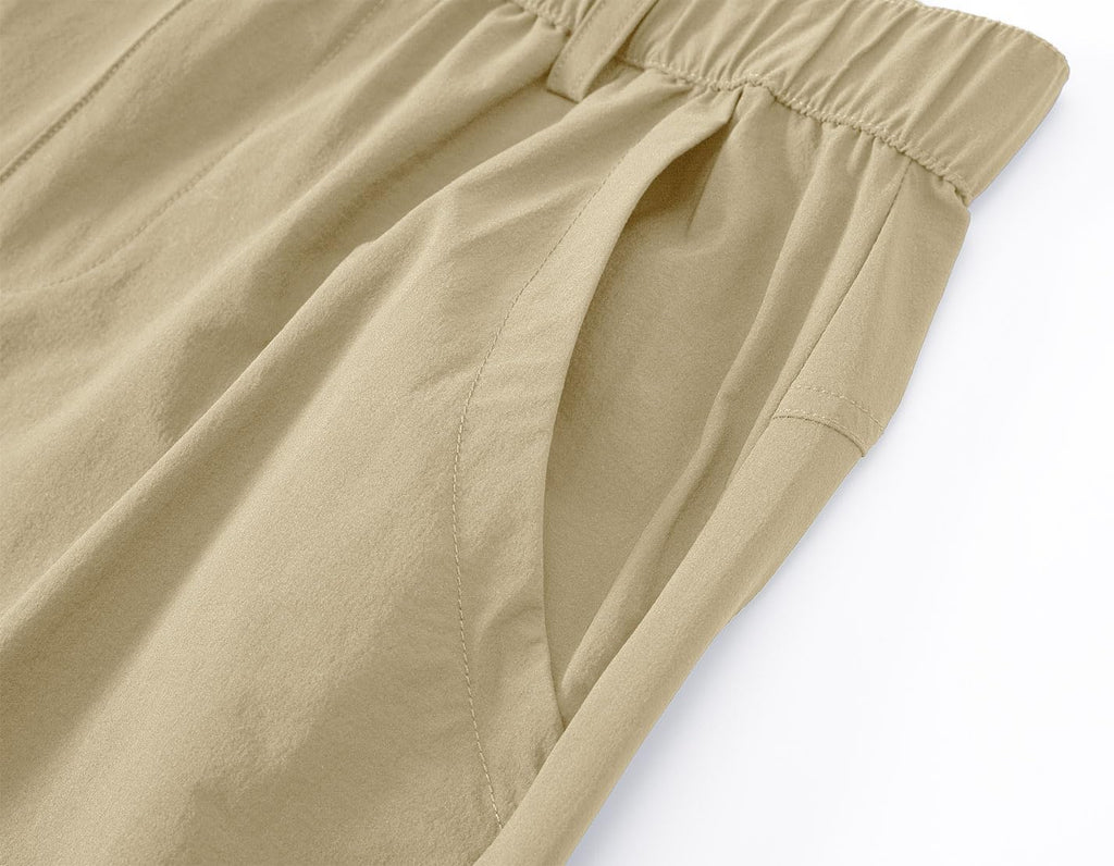 YSENTO Women's Hiking Pants Lightweight Stretch Quick Drying UPF 50 Camping Travel Work Cargo Pants 6 Pockets