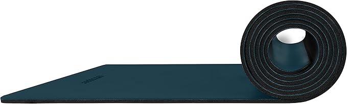 Retrospec Laguna 5mm Yoga Mat - Fitness Mat for Women, Men & Children, Slip-Resistant and Moisture Absorbing Exercise Mat for Home, Pilates, Yoga and Floor Workouts-FlexoryFit