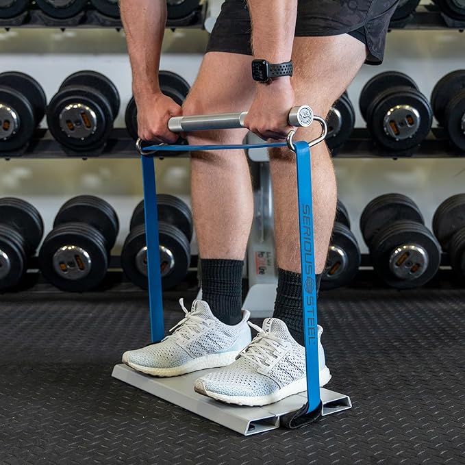 Serious Steel Fitness 37" Resistance Training Bands (Portable Exercise Band System Training Bands- Great for Individuals Looking for Tension Throughout The Exercise)-FlexoryFit
