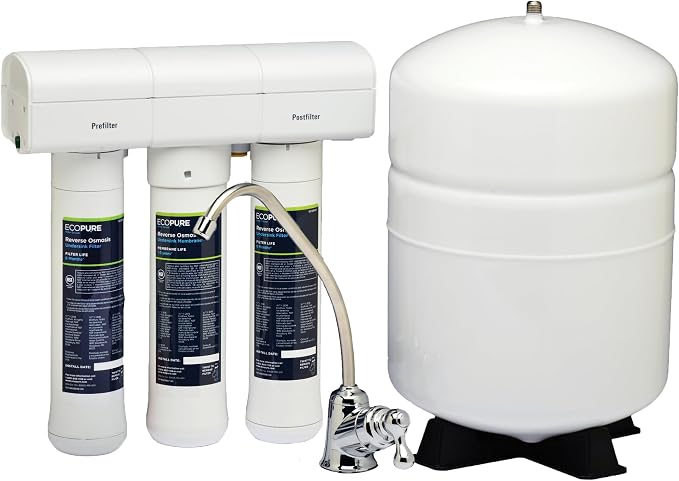 EcoPure ECOP30 Premium Reverse Osmosis System – Under Sink Drinking Water by EcoPureWaterSolutions