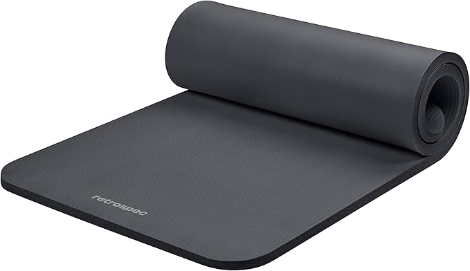 Retrospec Solana 1 inch Yoga Mat-FlexoryFit