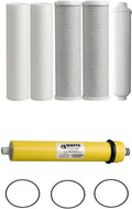 CFS Watts Replacement Water Filters for WP5-50 Reverse Osmosis System w/ 50 GPD Membrane 560018
