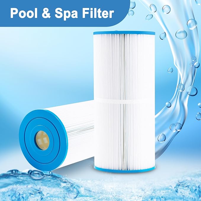 PWK35B Replaces Hot Springs Limelight Spa Filters, Compatible with Watkins 1642301-1, 78161, 78286, Filbur FC-3921, Hot Spring Limelight Series Filter Cartridge,35 sq.ft - 2 Pack