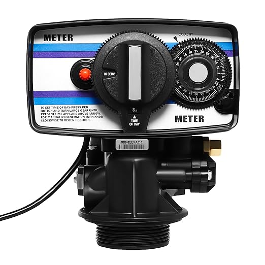 5600SM Water Softener Control Valve, Whole House Time Type Digital Control Valves, High Performance Digital Metered with Intelligent System