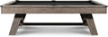 Nixon Billiards - Hunter Slate Billiard Pool Table (Wood Leg) - Antique - 8 ft - White Glove Installation
