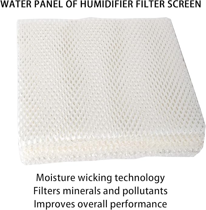 HIFROM 6Pack Replacement Humidifier Wick Filters Water Panel Filter Compatible with Carrier HUMCCSBP2212 HUMCCSBP2312 HUMCASBP2312 HUMCCSBP2412 Humidifier P110-1045