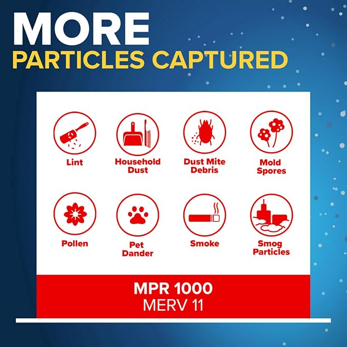 Filtrete 14x24x1 Air Filter, MERV 11, MPR 1000, Allergen Defense, 3-Month AC - Image 5