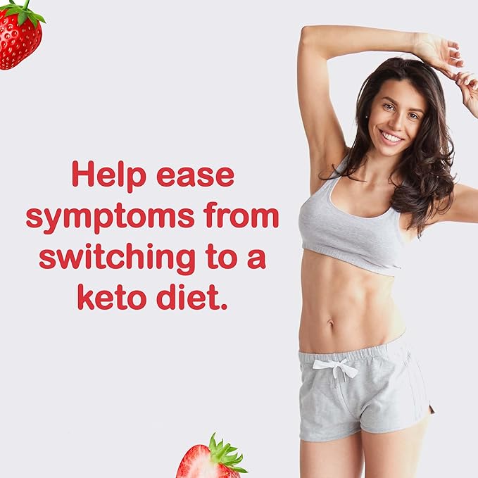 Keto Vitals Antioxidant Electrolytes Powder - Blend Electrolytes with Potassium, Magnesium, Sodium, Calcium | Keto Electrolytes Supplement Energy Drink Mix | Sugar-Free, Zero Calories, Zero Carbs-FlexoryFit
