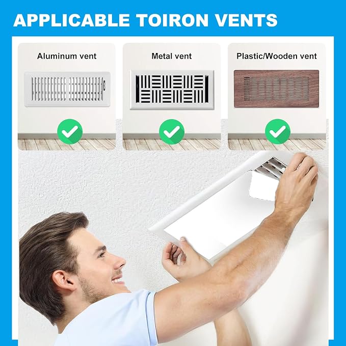 4 Packs Floor Register Vent Cover, Stone & More - Image 3