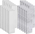 Pangda 24 Pcs Carbon Filter Foam Pads and Foam Filters Compatible by Pangda