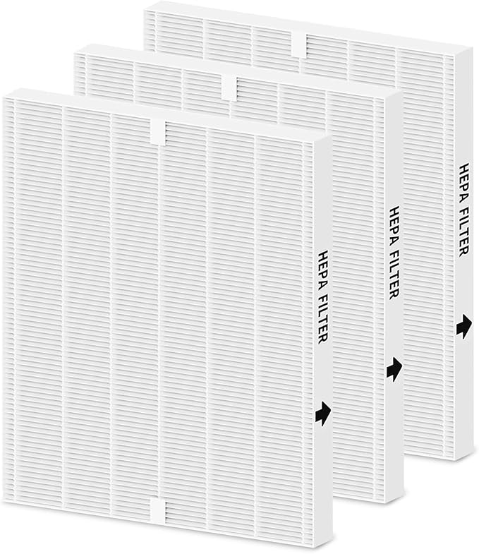 3 Pack AP-1512HH True HEPA Replacement filter Compatible with Coway Airmega AP-1512HH Air Purifier and Airmega 200M Air Purifier, AP-1512HH, AP-1512HH-FP, AP-1518R, AP-1519P, Item NO #3304899
