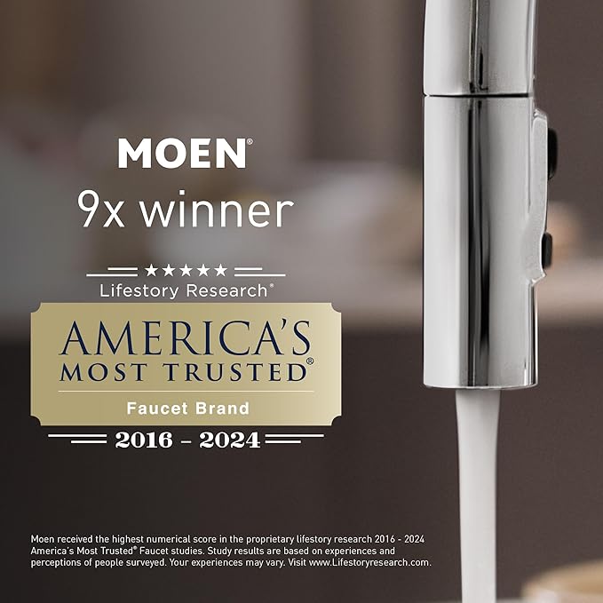 Moen 4-Stage Under Sink Reverse Osmosis Advanced Water Filtration System Stage 1 Replacement Filter, F9910