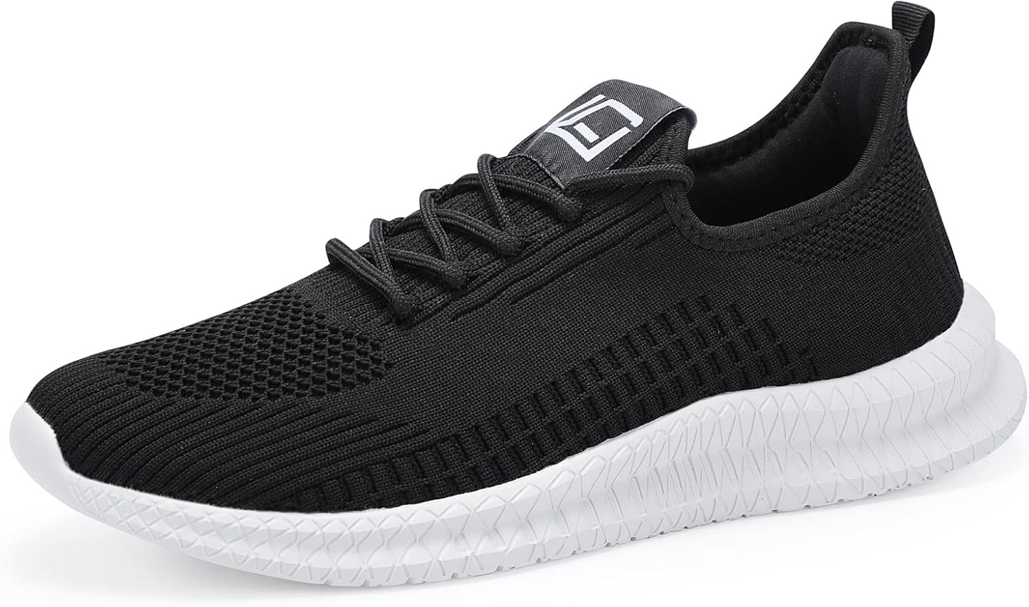 LCGJR Men's Running Shoes Ultra Lightweight Breathable Comfortable Walking Shoes Casual Fashion Sneakers Mesh Workout Shoes