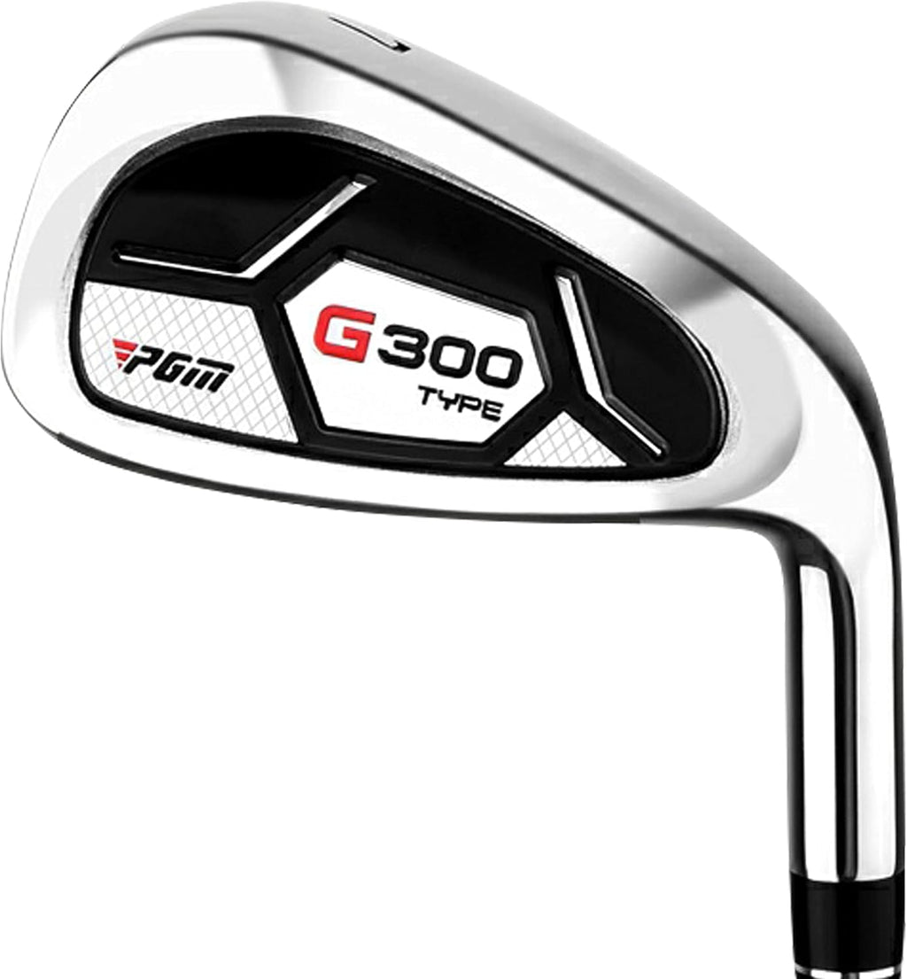 PGM Men's G Type Complete Golf Club Set - Titanium #1 Driver, Draw-Biased Hybrid, High-Strength Iron Set, High Forgiveness Putter, with Stand Bag