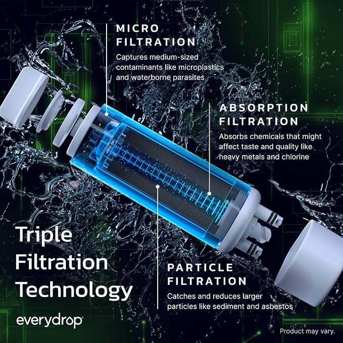 everydrop® by Whirlpool Ice and Water Refrigerator Filter 4, Single-Pack - Image 3
