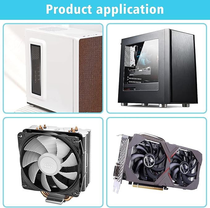 280x140mm PC Case Dust Mesh Filter, Magnetic Frame Computer Fan Dust Mesh PC - Image 7