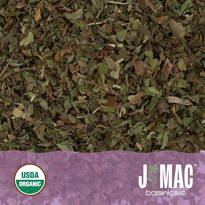 J Mac Botanicals Organic Peppermint Leaf Tea-FlexoryFit