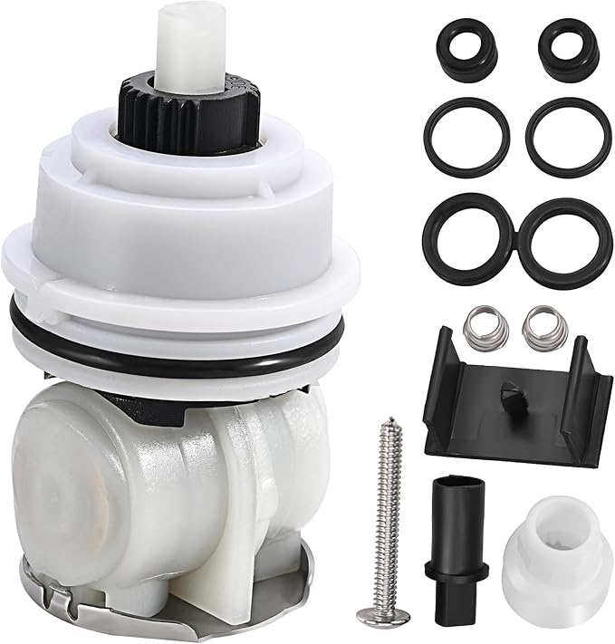 RP32104 Delta Shower Cartridge Replacement for Delta Monitor 17 Series (1998-2005) Dual Function Bath Tub and Shower Faucet Parts Delta Shower Faucet Cartridge Assembly