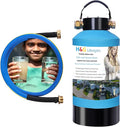H&G Lifestyles RV Water Filter to Remove Iron from Well Water, RV Water Softener, Chlorine Heavy Metal Removal Improve Water Taste, Filtration System for RV Campers