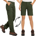 Women's Hiking Pants Convertible Zip Off Lightweight Quick Dry Outdoor Travel Camping Safari fising Pants