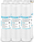 Membrane Solutions Grooved Sediment Water Filter Cartridge, 0.5 Micron Whole by MembraneSolutions