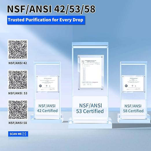 WINGSOL Reverse Osmosis Water Filter, Mineral Alkaline UV Space-Saving Tankless RO System, Remineralize pH+ 12-Layer Filtration Under Sink, NSF/ANSI 42&53&58 Certified,Plug-in Required