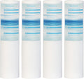 Geekpure 10 Inch PP Polypropylene Sediment Replacement Filter for RO Water Filtration-2.5" x 10" -5 Micron-Pack 4
