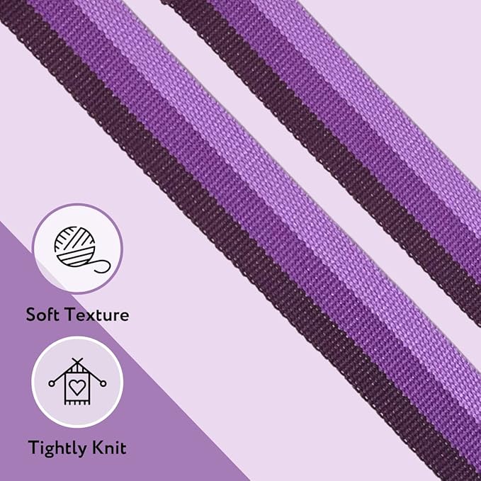California Yoga Strap | Yoga Belt with Safe Adjustable D-Ring Buckle for Pilates | Stretching Strap | Exercise Bands | Physical Therapy | Improves Sitting Posture-FlexoryFit