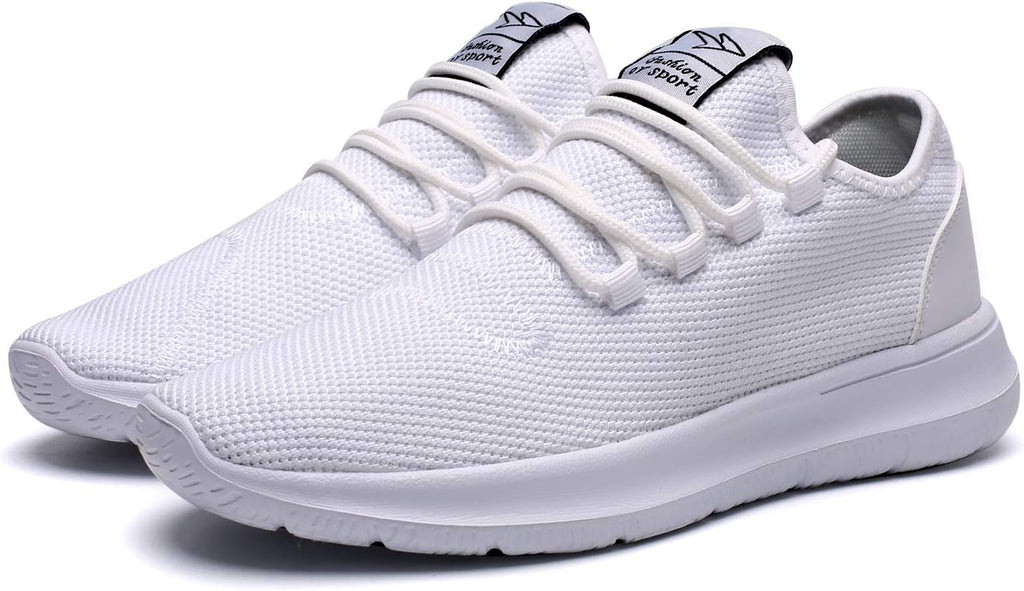 KEEZMZ Men's Running Shoes Fashion Breathable Sneakers Mesh Soft Sole Casual Athletic Lightweight