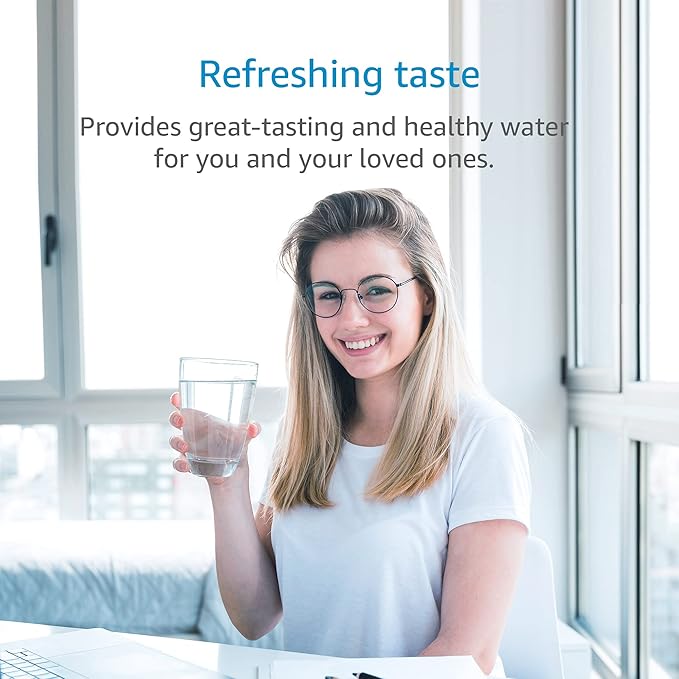 AQUACREST DW80/90 Under Sink Water Filter, Replacement for Aqua-Pure AP-DW80/90, AP-DWS1000, Kohler K-201-NA, Kohler K-202-NA (Pack of 2), Model No. WF60-80/90