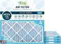 FILTI 20x20x1 Air Filter MERV 13 | Pleated Home Air Filter | HVAC AC Furnace Filter MADE IN USA (4 Pack)