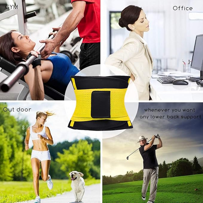 VENUZOR Waist Trainer Belt for Women - Waist Cincher Trimmer - Slimming Body Shaper Belt - Sport Girdle Belt (UP Graded)-FlexoryFit