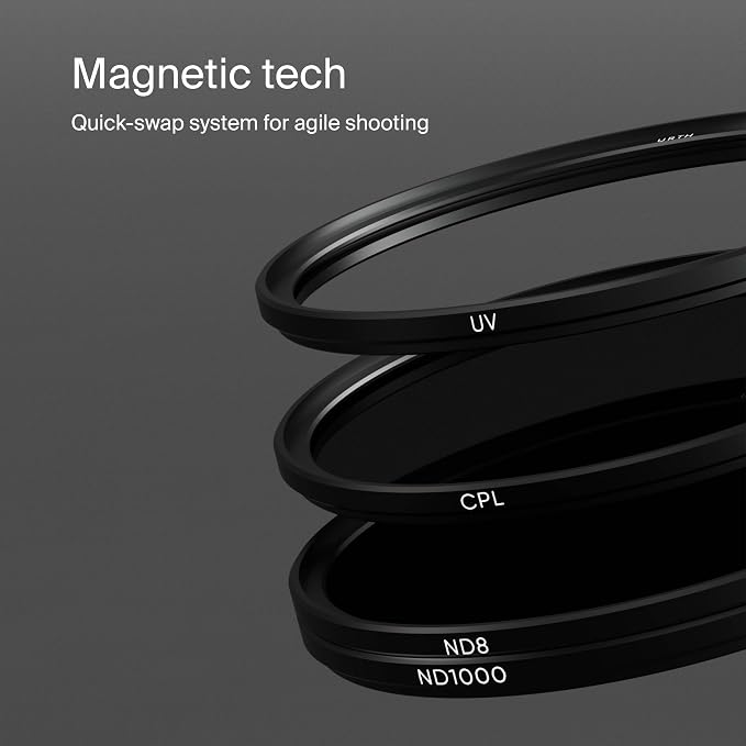 Urth 43mm Magnetic UV, Circular Polarizing, ND1000 Lens Filter Kit - Image 4