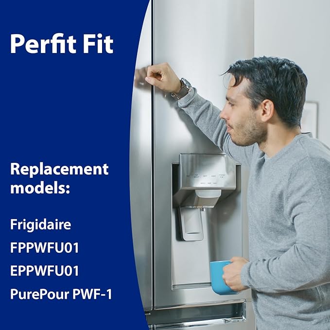 FPPWFU01 EPPWF01 Water Replacement Compatible with FPPWFU01 PureAdvantage PWF-1 EPPWFU01 PurePour PWF-1 (3-piece) - Packaging May Vary