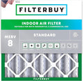 Filterbuy 24x24x4 Air Filter MERV 8 (MPR 700) Dust Defense Replacement (1-Pack), Electrostatic Pleated HVAC AC Furnace Filters, Made in USA (Actual Size: 23.38 x 23.38 x 3.63)