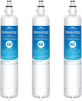 Waterdrop Replacement for GE® RPWFE®, RPWF (Built-in CHIP) Refrigerator Water Filter, Compatible with GFE28GYNFS, GFE28GELDS, PFE28KELDS, PFE28KYNFS, GFD28GELDS, PWE23KELDS, PWE23KMKES, 3 Filters