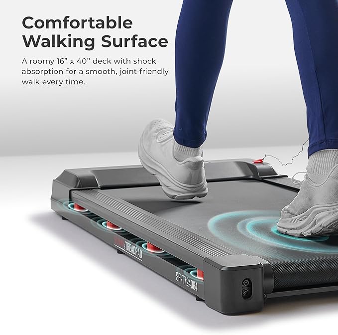 Sunny Health & Fitness Smart Wi-Fi Treadmills-FlexoryFit