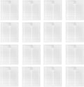 16 Packs HEPA filter Compatible with iRobot Roomba Essential Robot 104 105 Vac/Combo Accessory Y0110 Y0140 Q011 Q0120 Q0520 Vacuum Cleaners