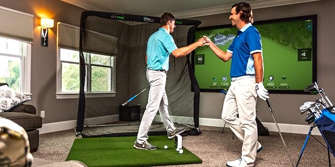 SkyTrak Golf Launch Monitor and Golf Simulator with Metal Protective Case