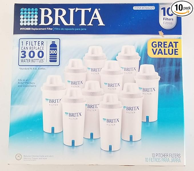 Brita Pitcher Replacement, 10 Filters by Unknown