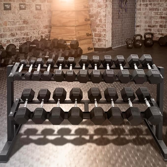 550 lbs 1200lbs 2100 lbs Dumbbells Weight Set, Hex Dumbbell Sets, Gyms Weights Dumbbells Sets, Weight Set for Home Gym, Strength Training, Fitness Center Equipment-FlexoryFit