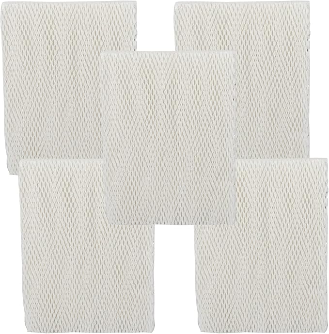 HIFROM 5Pack Replacement Humidifier Wick Filters Compatible with Aprilaire 35 350 360 560 568 600 Honeywell HE200 HE250 HE260 Lennox WB2-17 WB3-17 WP2-18 Humidifier HC26P P110-3545