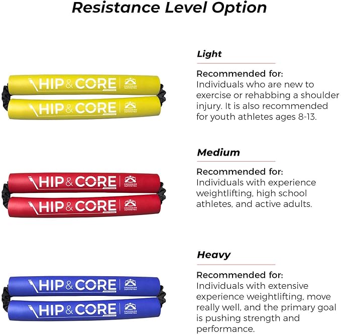 Crossover Symmetry Hip & Core System - Loop Resistance Home Workout Bands to Stretch and Strengthen Legs, Butt, HIPS, Thighs and Glutes, Includes Online Exercise & Training Guide-FlexoryFit