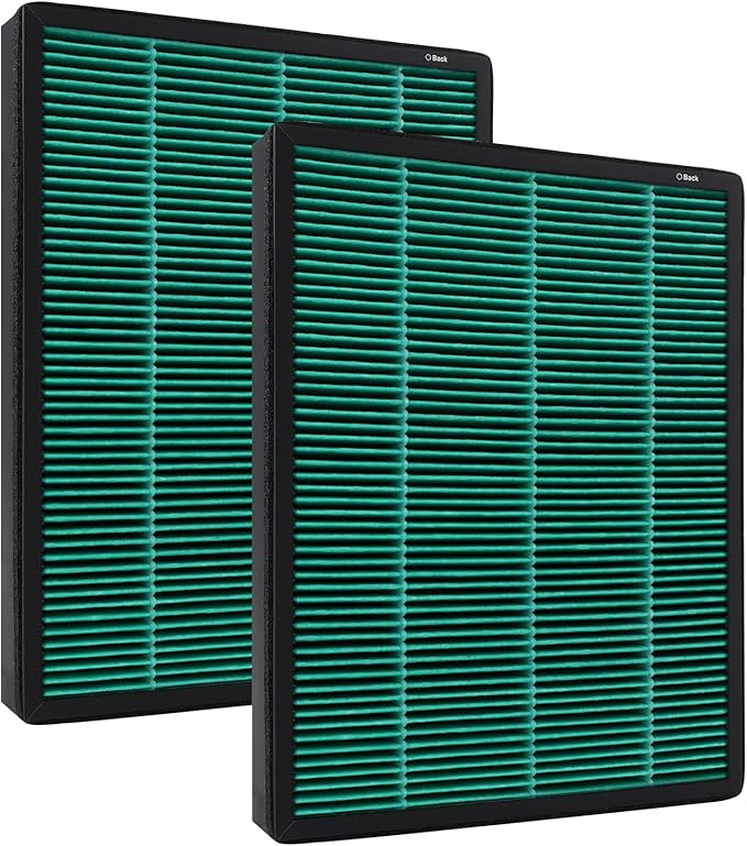 2 Pack Replacement Filter for Coway AIRMEGA Max2 300/300S Air Purifier, 2-in-1 H13 True HEPA High Efficiency with Activated Carbon