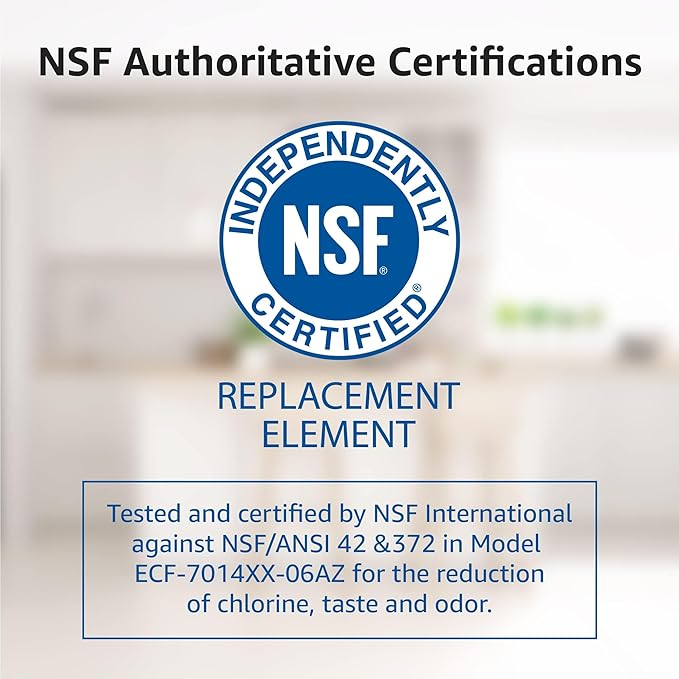 Overbest NSF Certified Pitcher Water Filter, Replacement for Brita® Pitchers and Dispensers, Brita® Classic 35557, OB03, Mavea® 107007, and More, Includes 4 Filters